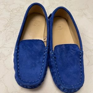 Jamie Jack boys suede dress loafers